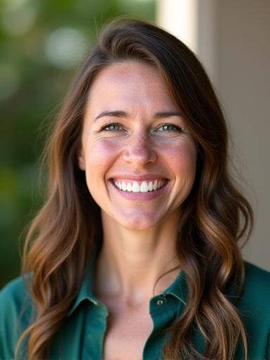 Professional headshot of Elara Morton, Lead Landscape Designer